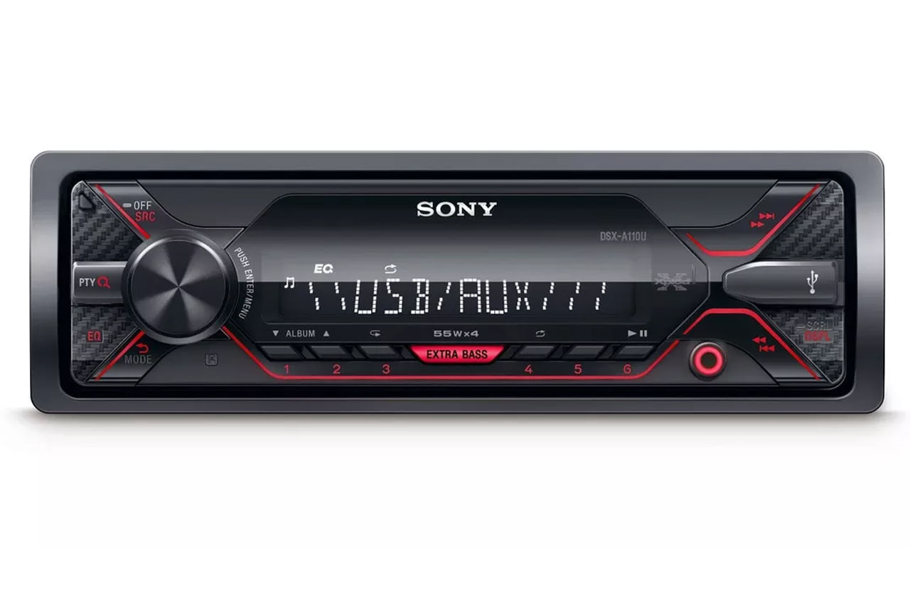 felicidad Ataque de nervios pesadilla Estéreo para auto Sony DSX A110 negro - pardohogar
