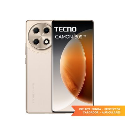 Celular Tecno Camon30S Pro 256/8GB Gold